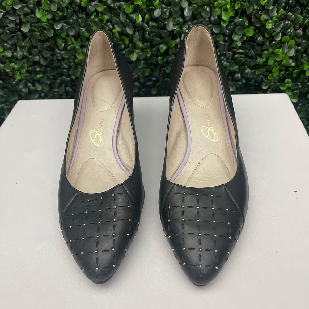 Sudini, Black Pumps, Women’s Size 8M